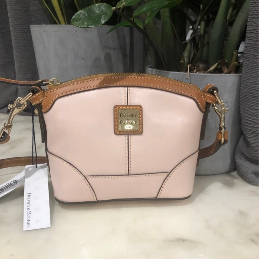 Dooney & Bourke Wexford Mini Domed Crossbody Blush